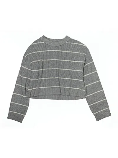 Pre-owned Zara Kids' Pullover Sweater In Gray