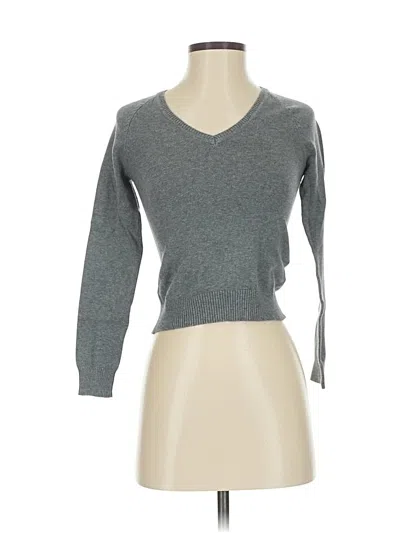 Pre-owned Zara Pullover Sweater In Gray