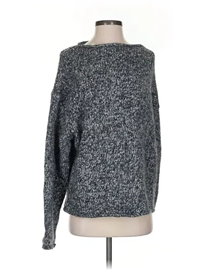 Pre-owned Zara Pullover Sweater In Gray