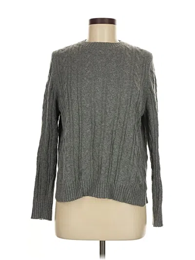 Pre-owned Zara Pullover Sweater In Gray