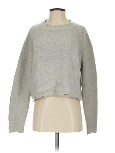 Pre-owned Zara Pullover Sweater In Gray