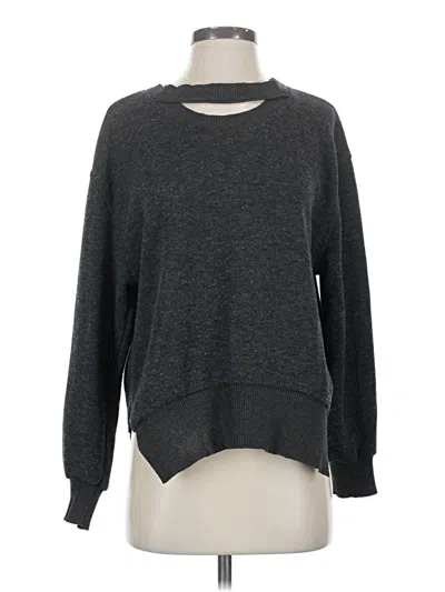 Pre-owned Zara Pullover Sweater In Gray