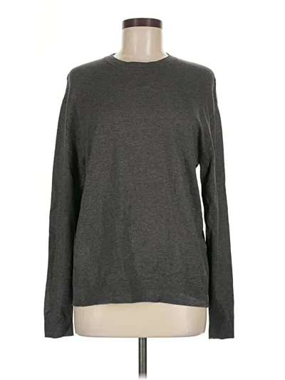 Pre-owned Zara Pullover Sweater In Gray