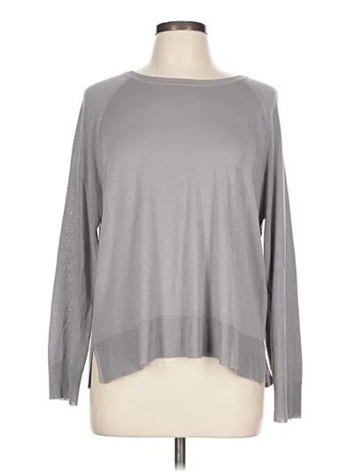 Pre-owned Zara Pullover Sweater In Gray