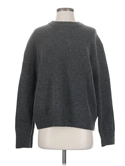 Pre-owned Zara Pullover Sweater In Gray