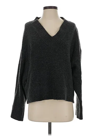 Pre-owned Zara Pullover Sweater In Gray