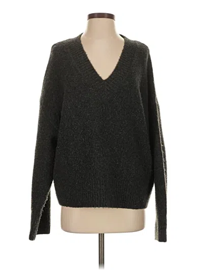 Pre-owned Zara Pullover Sweater In Gray