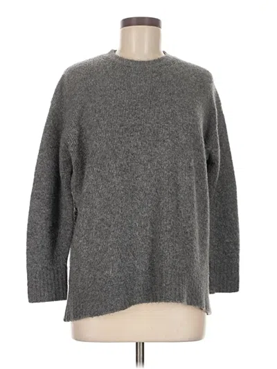 Pre-owned Zara Pullover Sweater In Gray