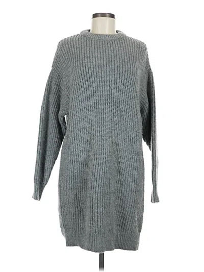 Pre-owned Zara Pullover Sweater In Gray