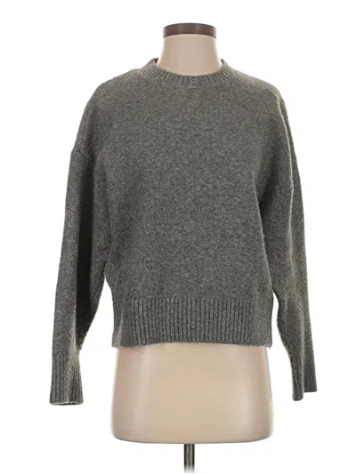 Pre-owned Zara Pullover Sweater In Gray
