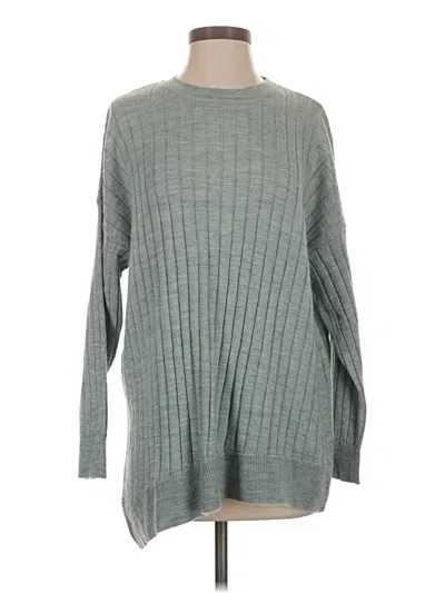 Pre-owned Zara Pullover Sweater In Gray