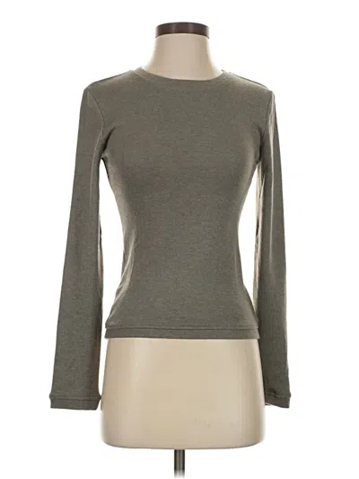 Pre-owned Zara Pullover Sweater In Gray