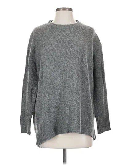 Pre-owned Zara Pullover Sweater In Gray