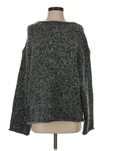 Pre-owned Zara Pullover Sweater In Gray