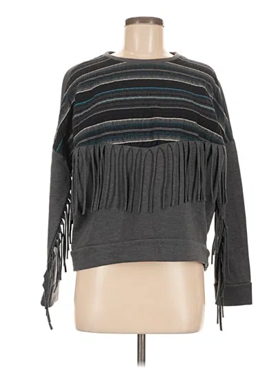 Pre-owned Zara Pullover Sweater In Gray