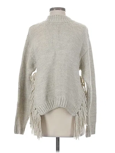 Pre-owned Zara Pullover Sweater In Gray