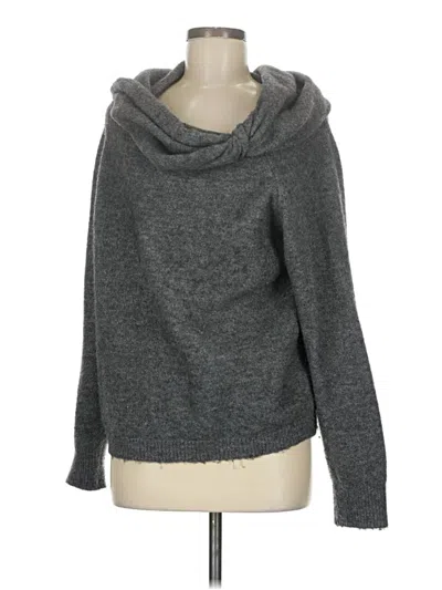 Pre-owned Zara Pullover Sweater In Gray