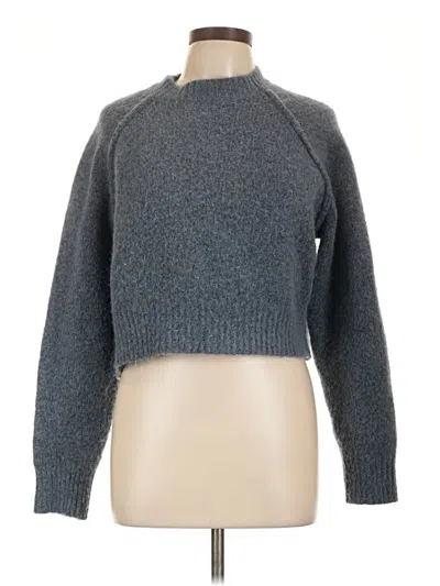 Pre-owned Zara Pullover Sweater In Gray
