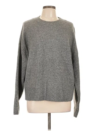 Pre-owned Zara Pullover Sweater In Gray