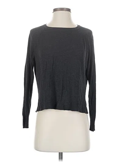 Pre-owned Zara Pullover Sweater In Gray