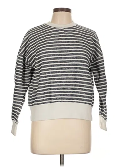 Pre-owned Zara Pullover Sweater In Gray