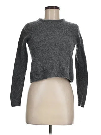Pre-owned Zara Pullover Sweater In Gray