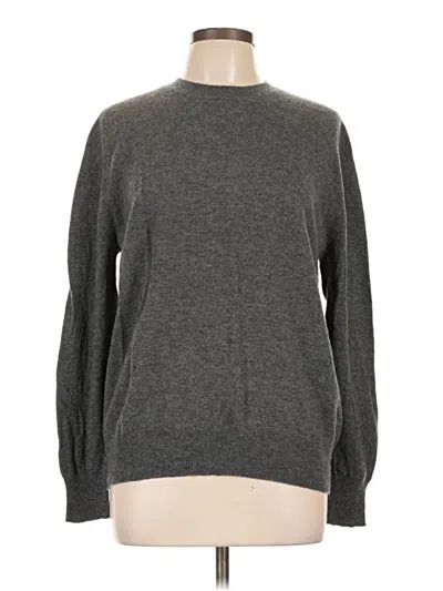 Pre-owned Zara Pullover Sweater In Gray