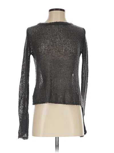 Pre-owned Zara Pullover Sweater In Gray