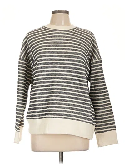 Pre-owned Zara Pullover Sweater In Gray