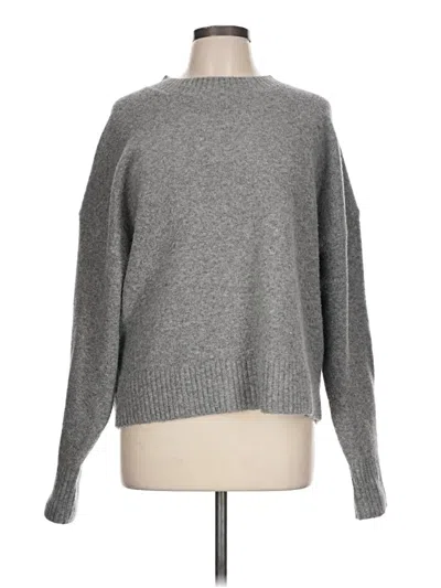 Pre-owned Zara Pullover Sweater In Gray