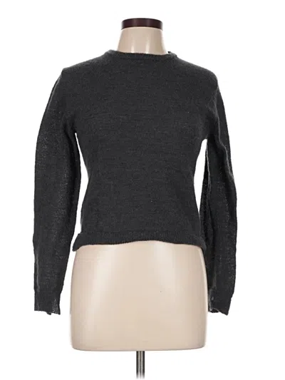 Pre-owned Zara Pullover Sweater In Gray
