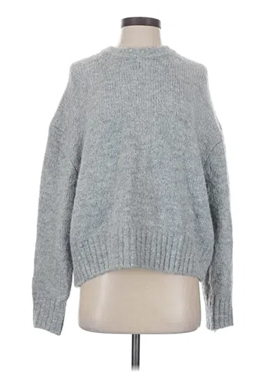Pre-owned Zara Pullover Sweater In Gray