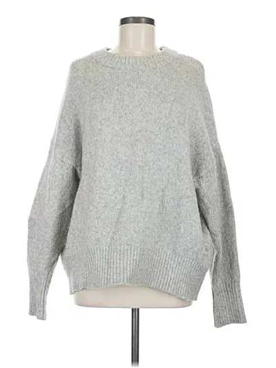 Pre-owned Zara Pullover Sweater In Gray
