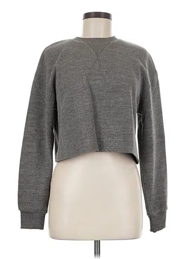 Pre-owned Zara Pullover Sweater In Gray