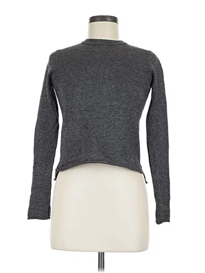 Pre-owned Zara Pullover Sweater In Gray