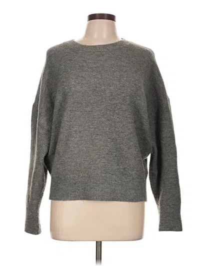 Pre-owned Zara Pullover Sweater In Gray