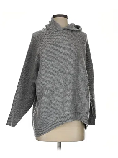 Pre-owned Zara Pullover Sweater In Gray