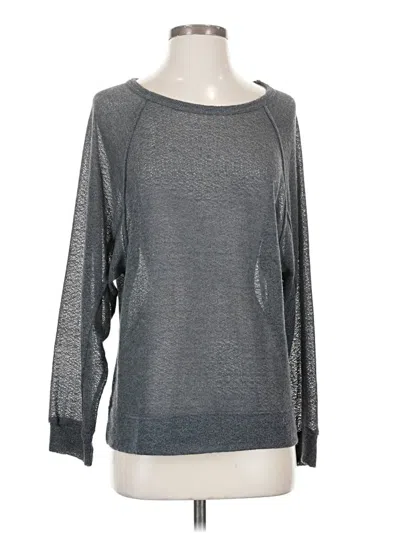 Pre-owned Zara Pullover Sweater In Gray