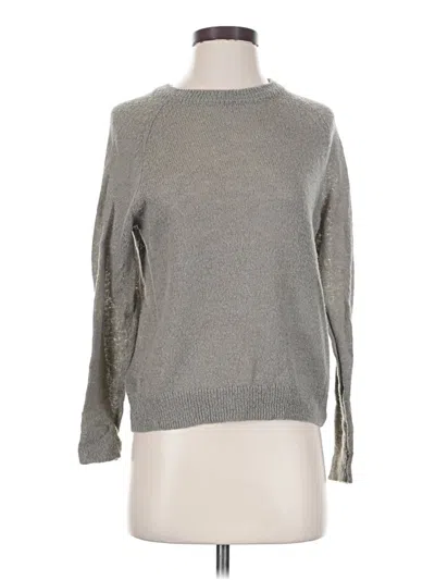 Pre-owned Zara Pullover Sweater In Gray