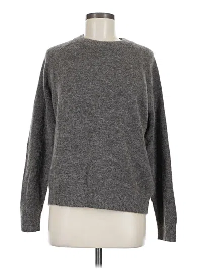 Pre-owned Zara Pullover Sweater In Gray