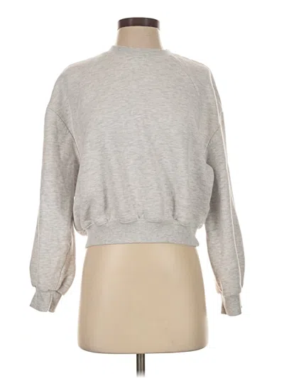 Pre-owned Zara Pullover Sweater In Gray
