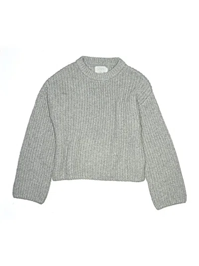 Pre-owned Zara Kids' Pullover Sweater In Gray