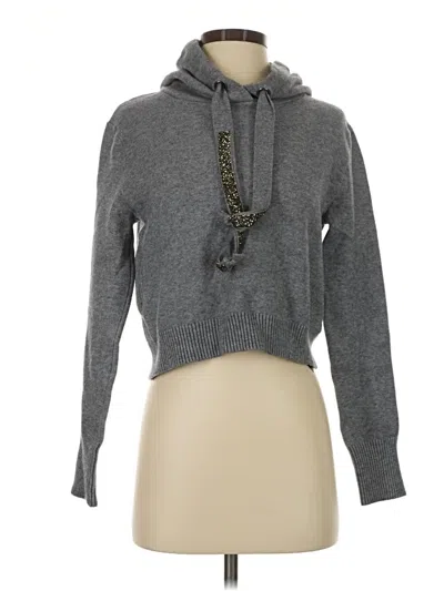 Pre-owned Zara Pullover Sweater In Gray