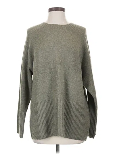 Pre-owned Zara Pullover Sweater In Gray