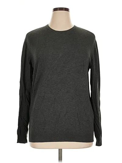 Pre-owned Zara Pullover Sweater In Gray