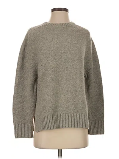 Pre-owned Zara Pullover Sweater In Gray