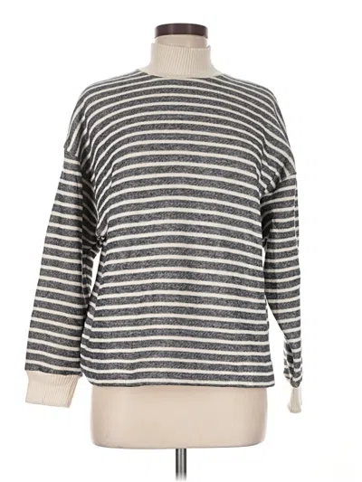 Pre-owned Zara Pullover Sweater In Gray