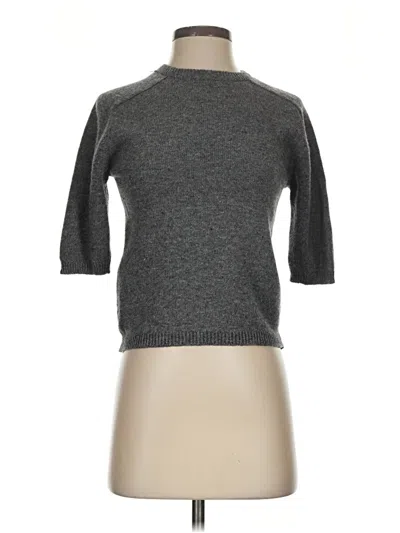 Pre-owned Zara Pullover Sweater In Gray