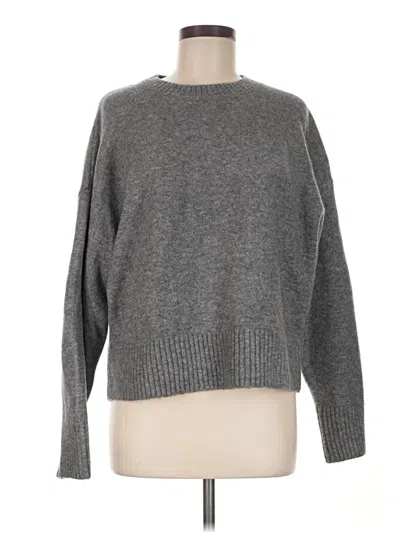 Pre-owned Zara Pullover Sweater In Gray