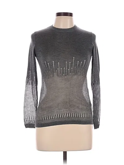 Pre-owned Zara Pullover Sweater In Gray